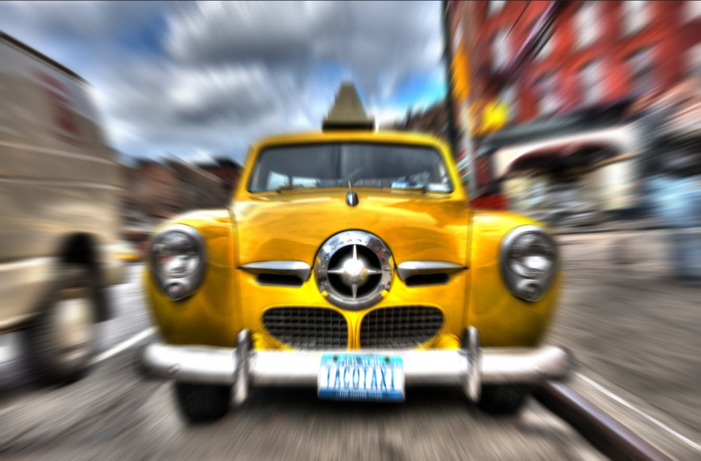 Tacotaxi - radial blur 3