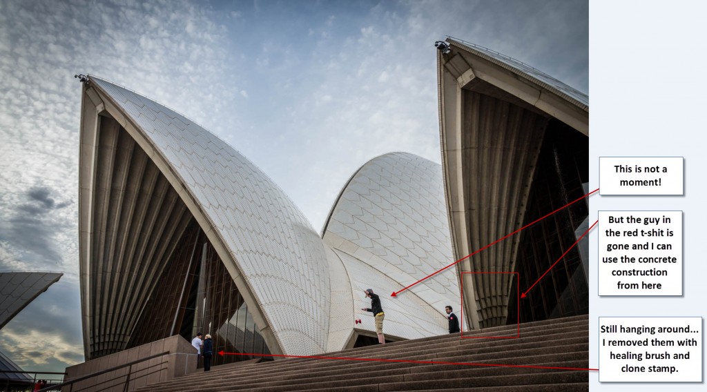 A devils game at the Sydney Opera House - second shot