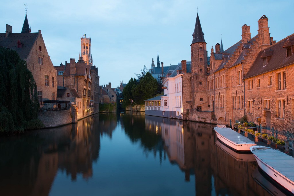 Canal in an old middle age town