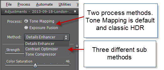 Step 04 - Tone mapping methods